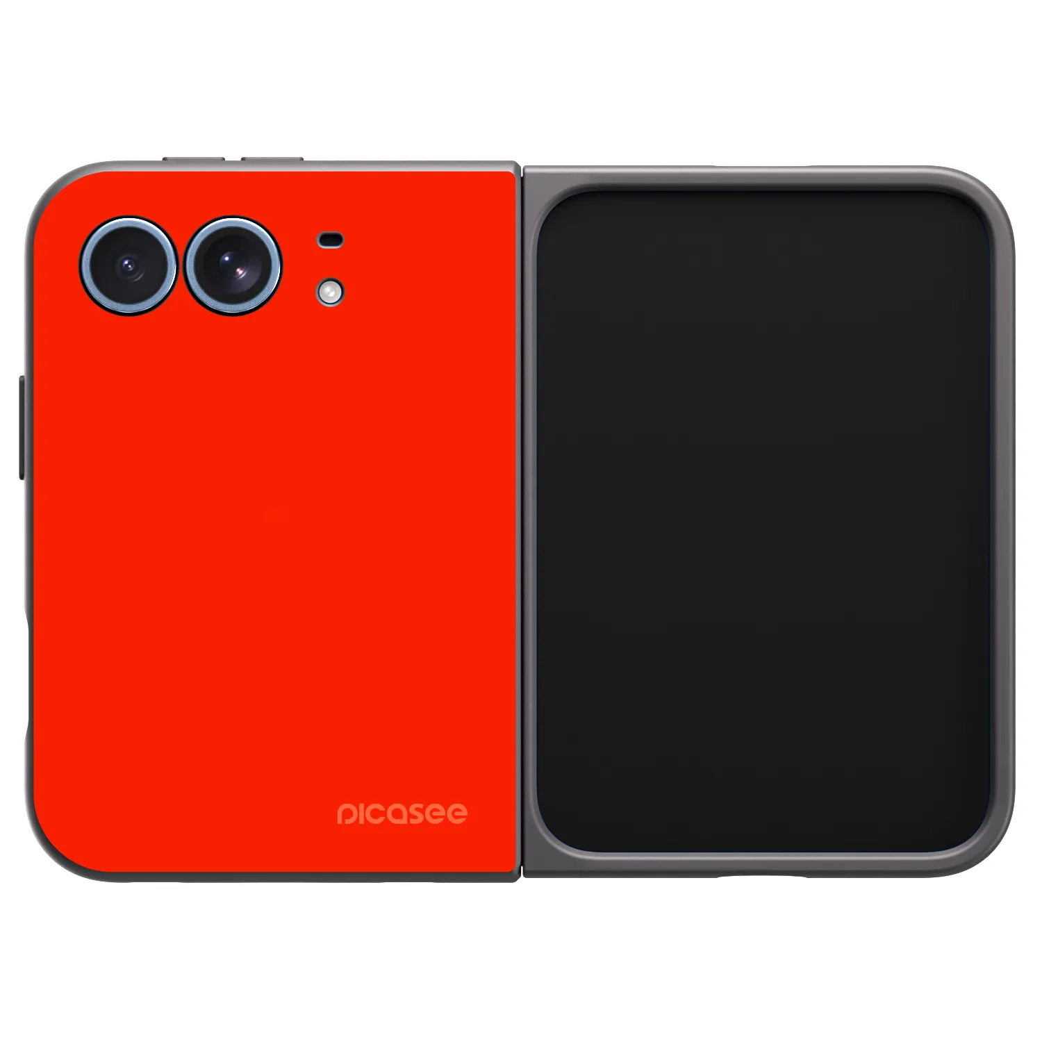 Picasee silikonski črni ovitek za Apple iPhone Duo - Maranello Red