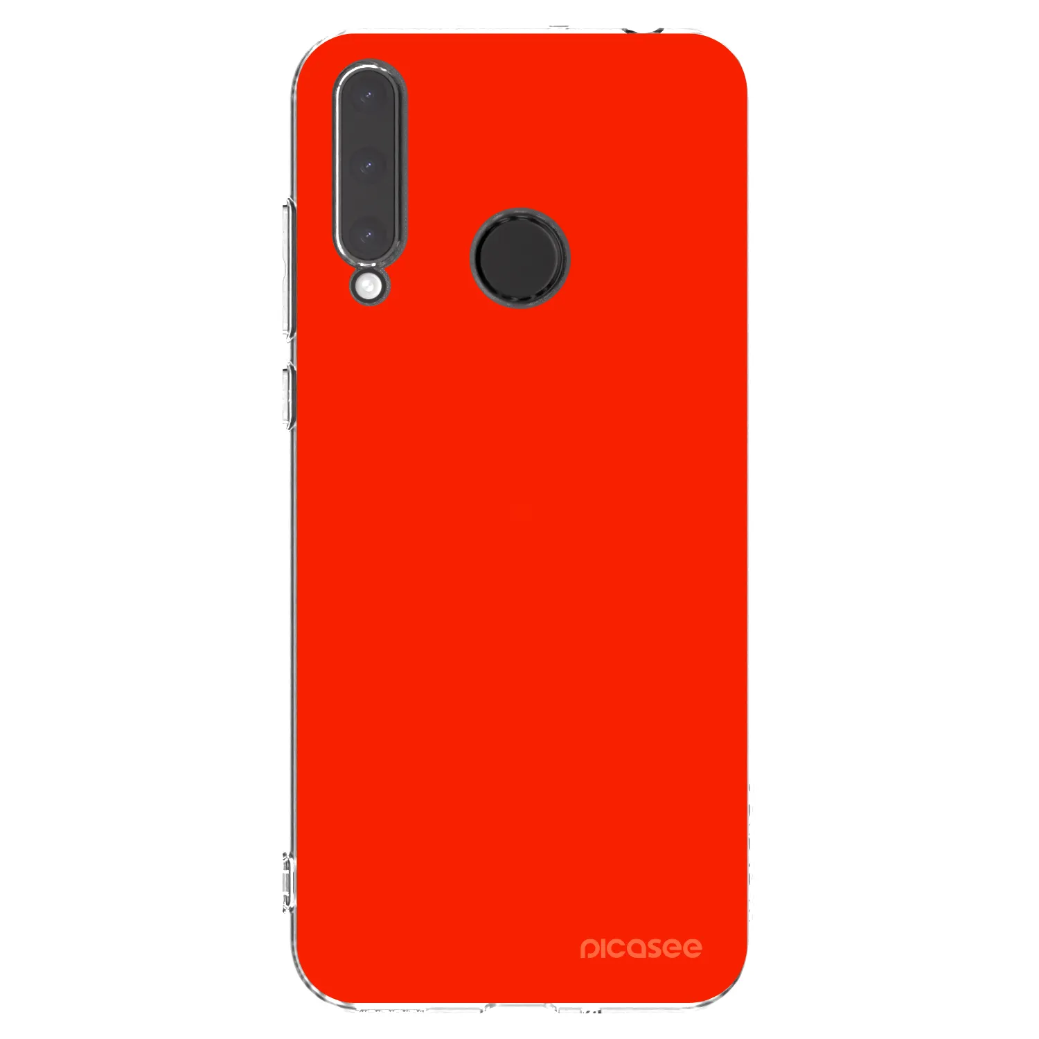 Picasee silikonski prozorni ovitek za Honor 20 Lite - Maranello Red