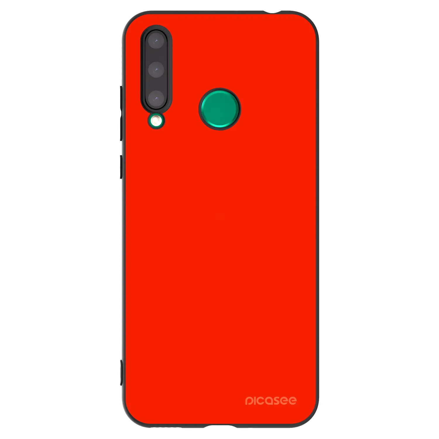 Picasee silikonski črni ovitek za Honor 20 Lite - Maranello Red
