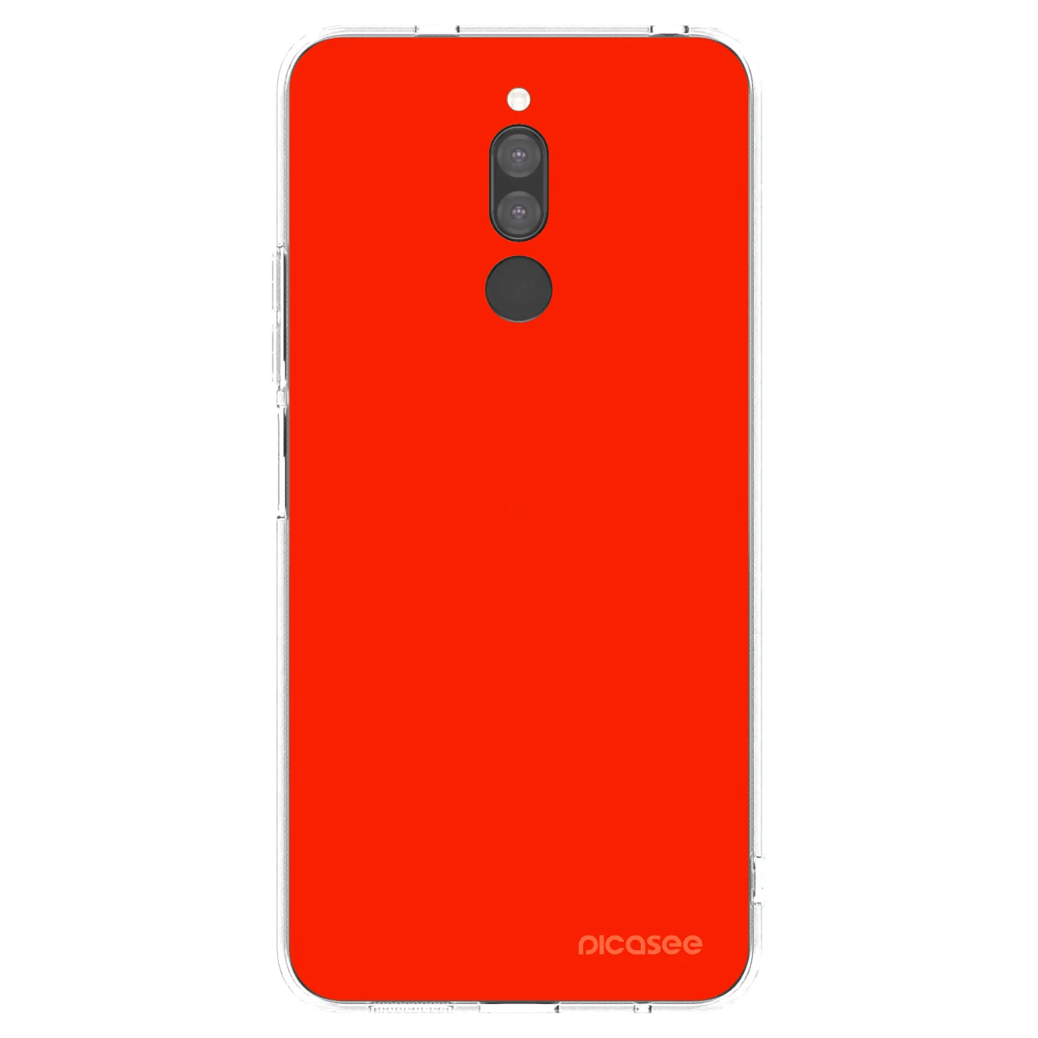 Picasee silikonski prozorni ovitek za Xiaomi Redmi 8 - Maranello Red