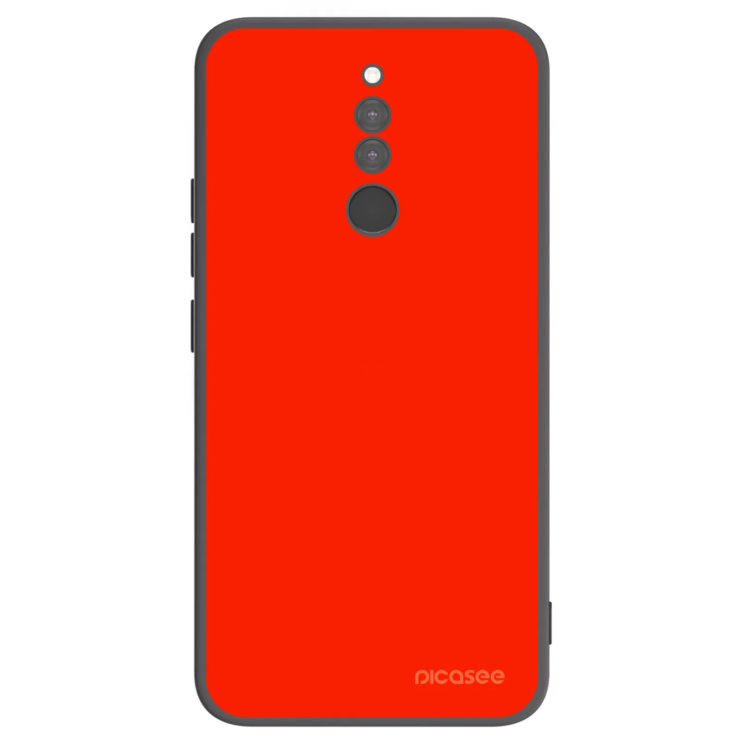 Picasee silikonski črni ovitek za Xiaomi Redmi 8 - Maranello Red