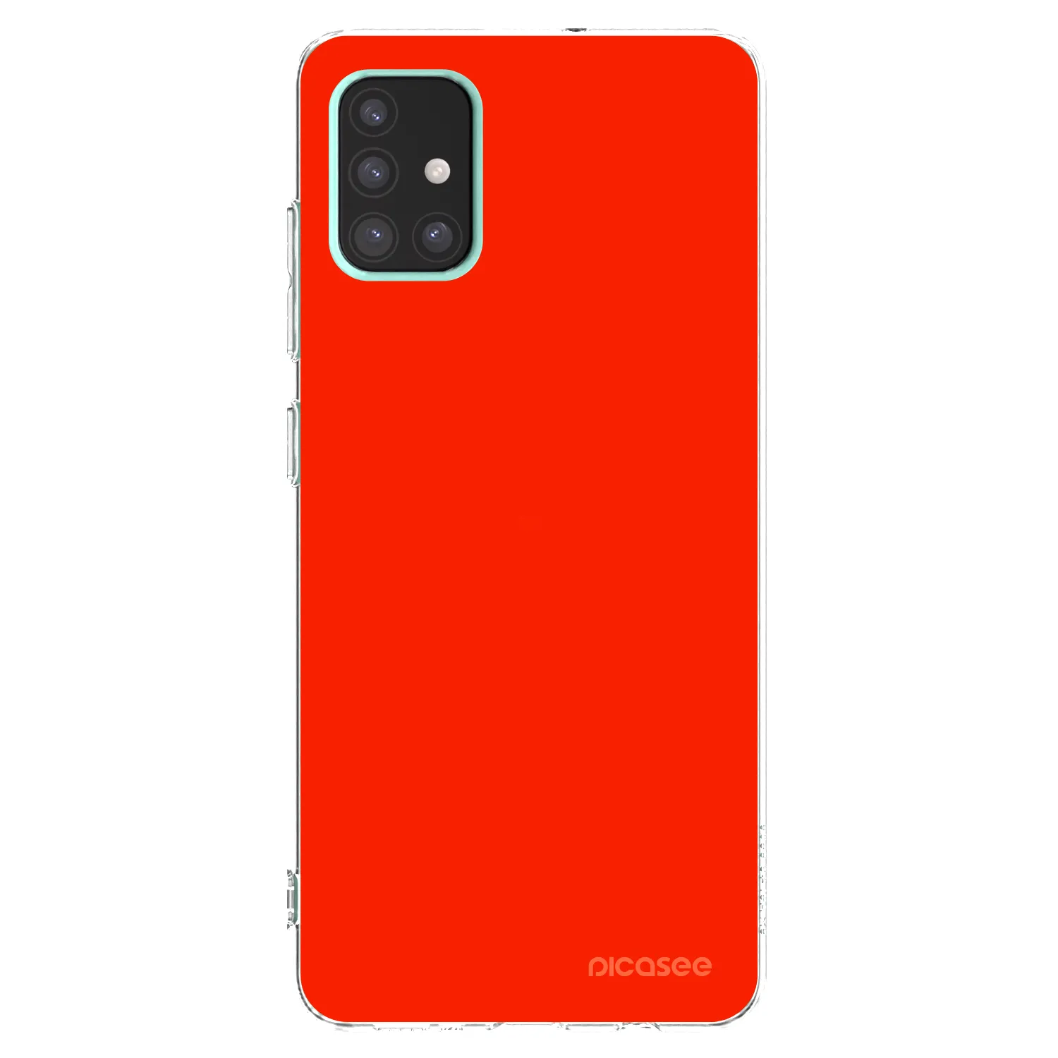 Picasee silikonski prozorni ovitek za Samsung Galaxy A51 A515F - Maranello Red