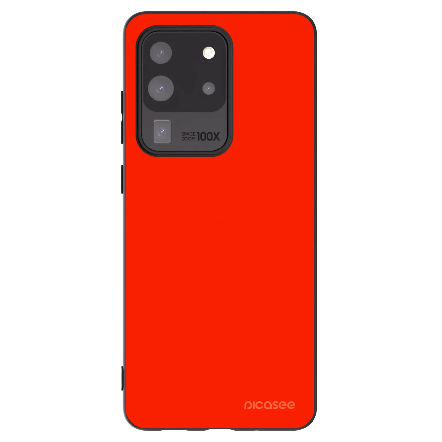 Picasee silikonski črni ovitek za Samsung Galaxy S20 Ultra 5G G988F - Maranello Red