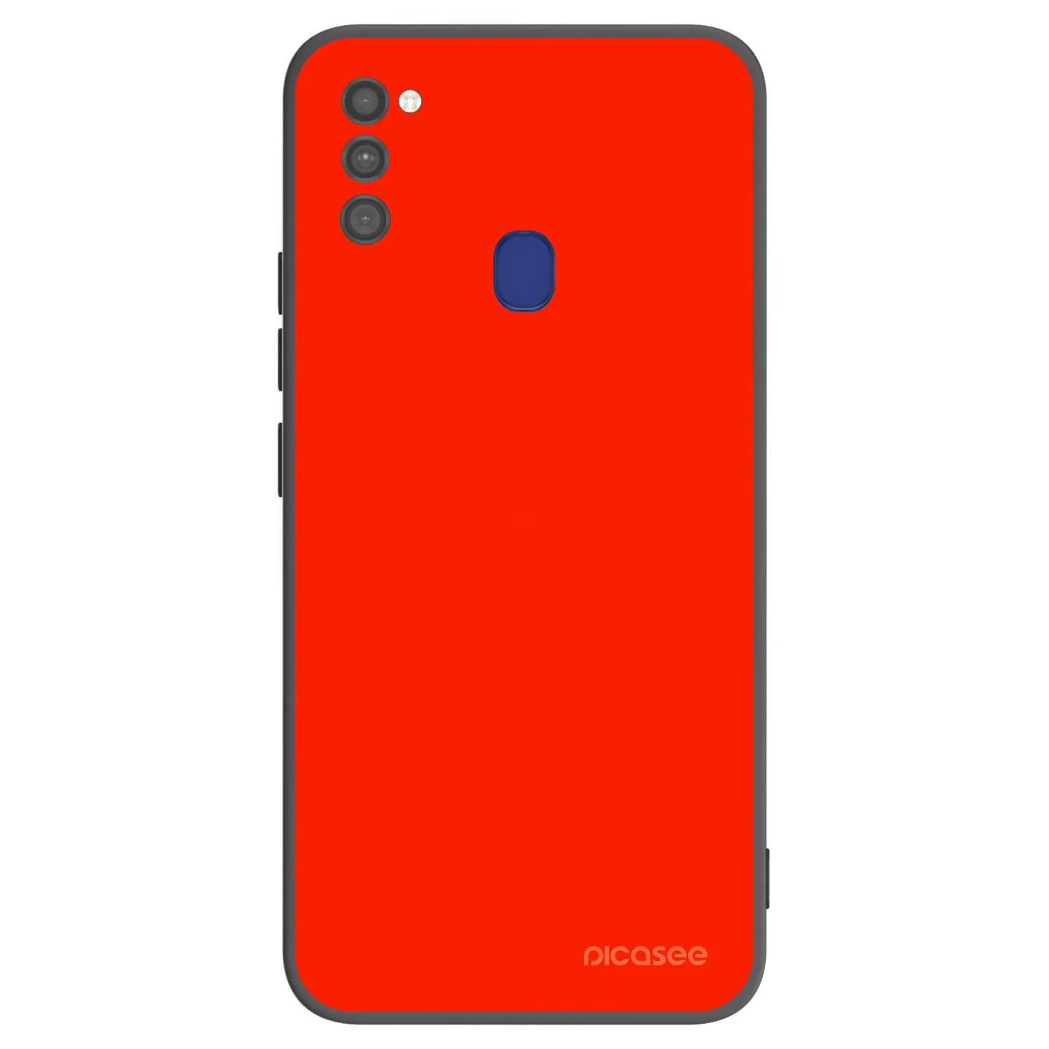 Picasee silikonski črni ovitek za Samsung Galaxy M21 M215F - Maranello Red