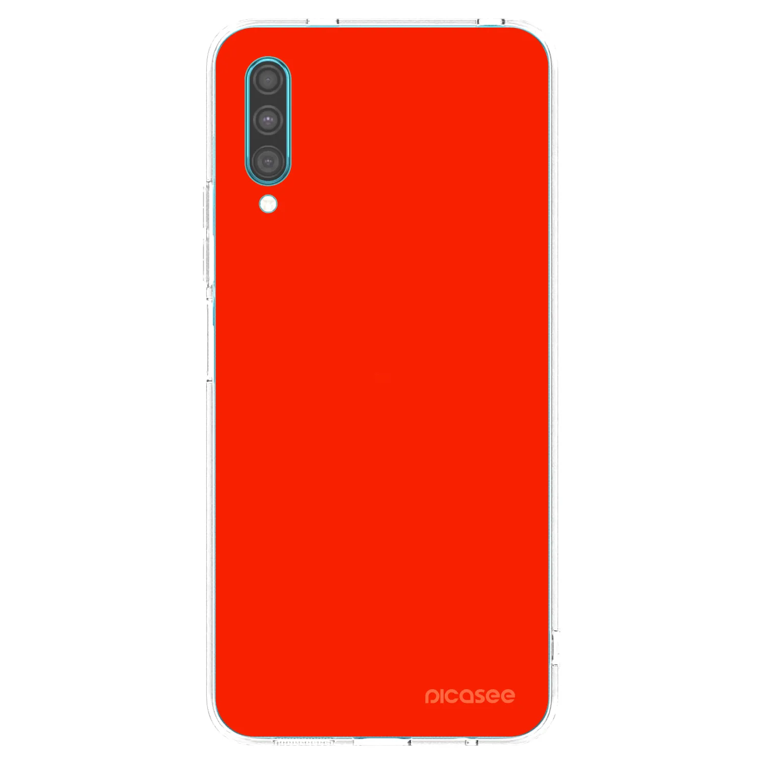 Picasee silikonski prozorni ovitek za Samsung Galaxy A30s A307F - Maranello Red