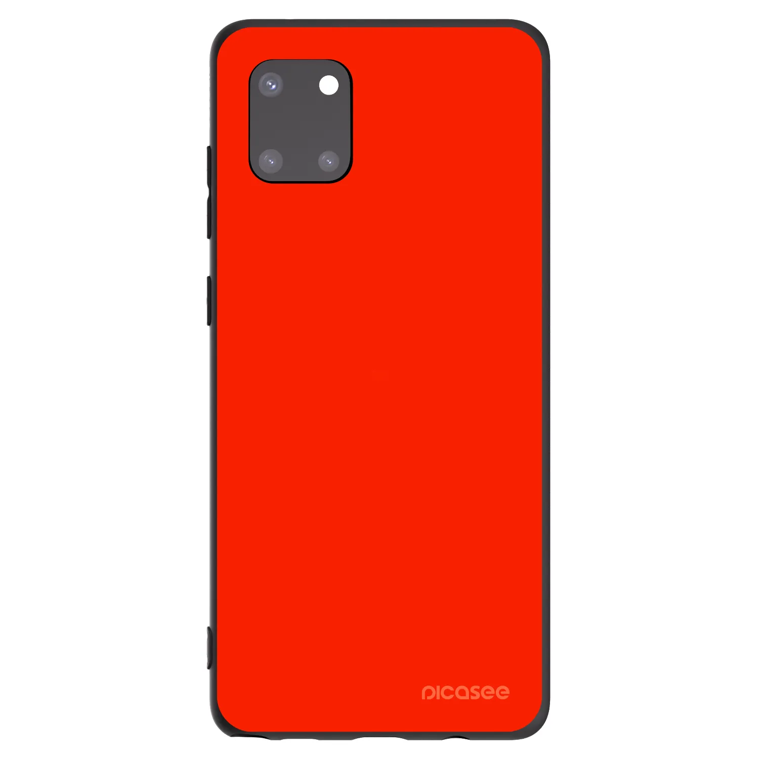Picasee silikonski črni ovitek za Samsung Galaxy Note 10 Lite N770F - Maranello Red