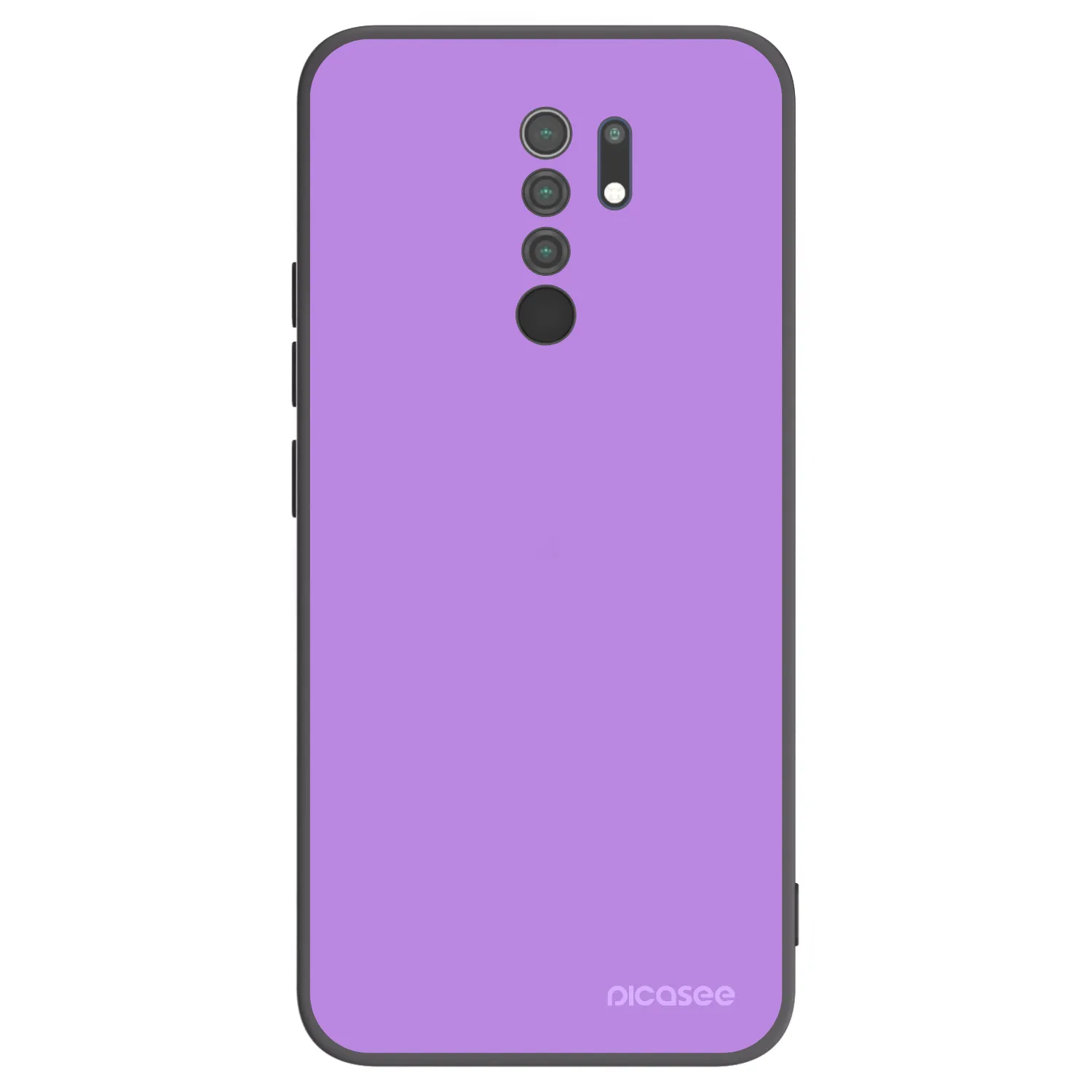 Picasee silikonski črni ovitek za Xiaomi Redmi 9 - Mystic Melody