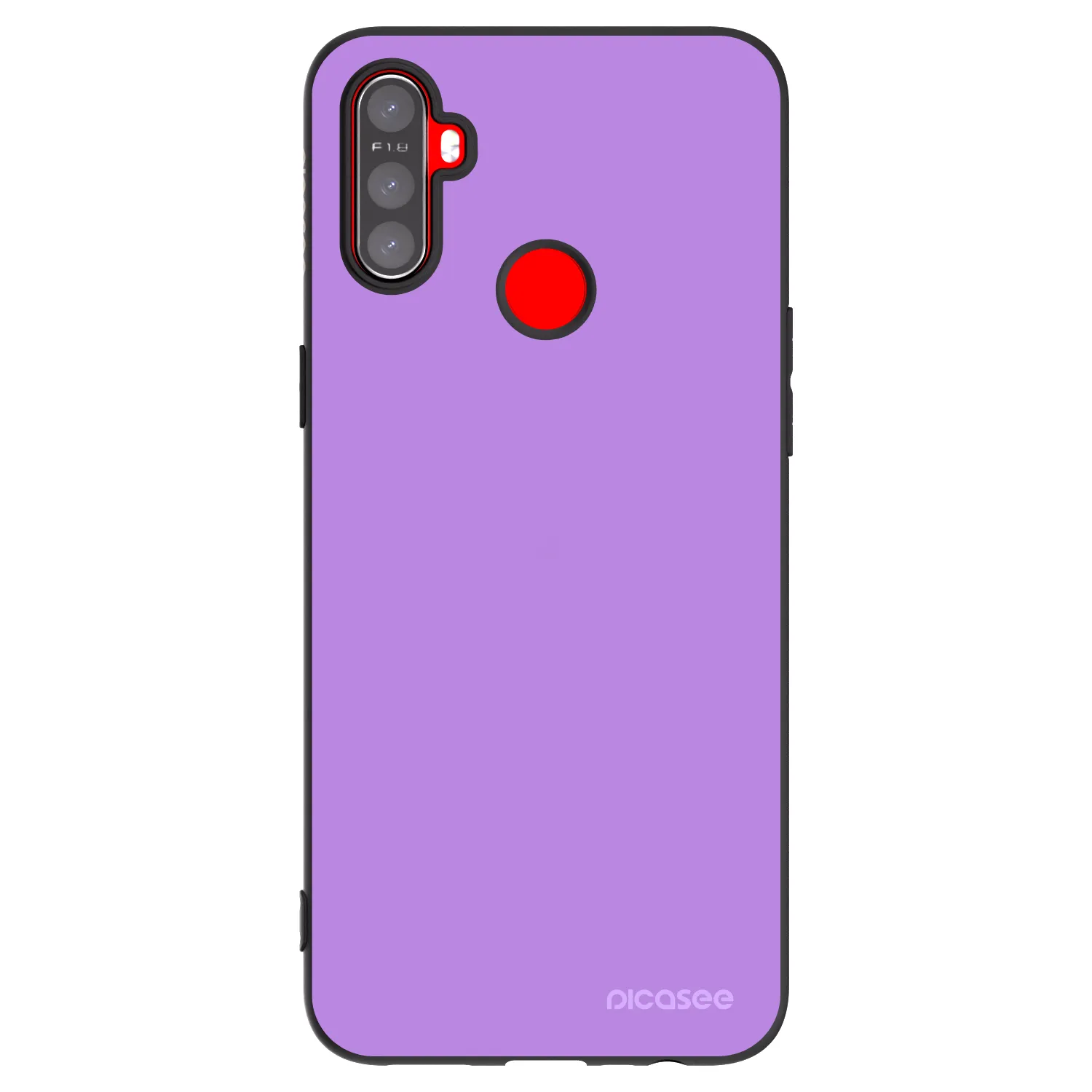 Picasee silikonski črni ovitek za Realme C3 - Mystic Melody