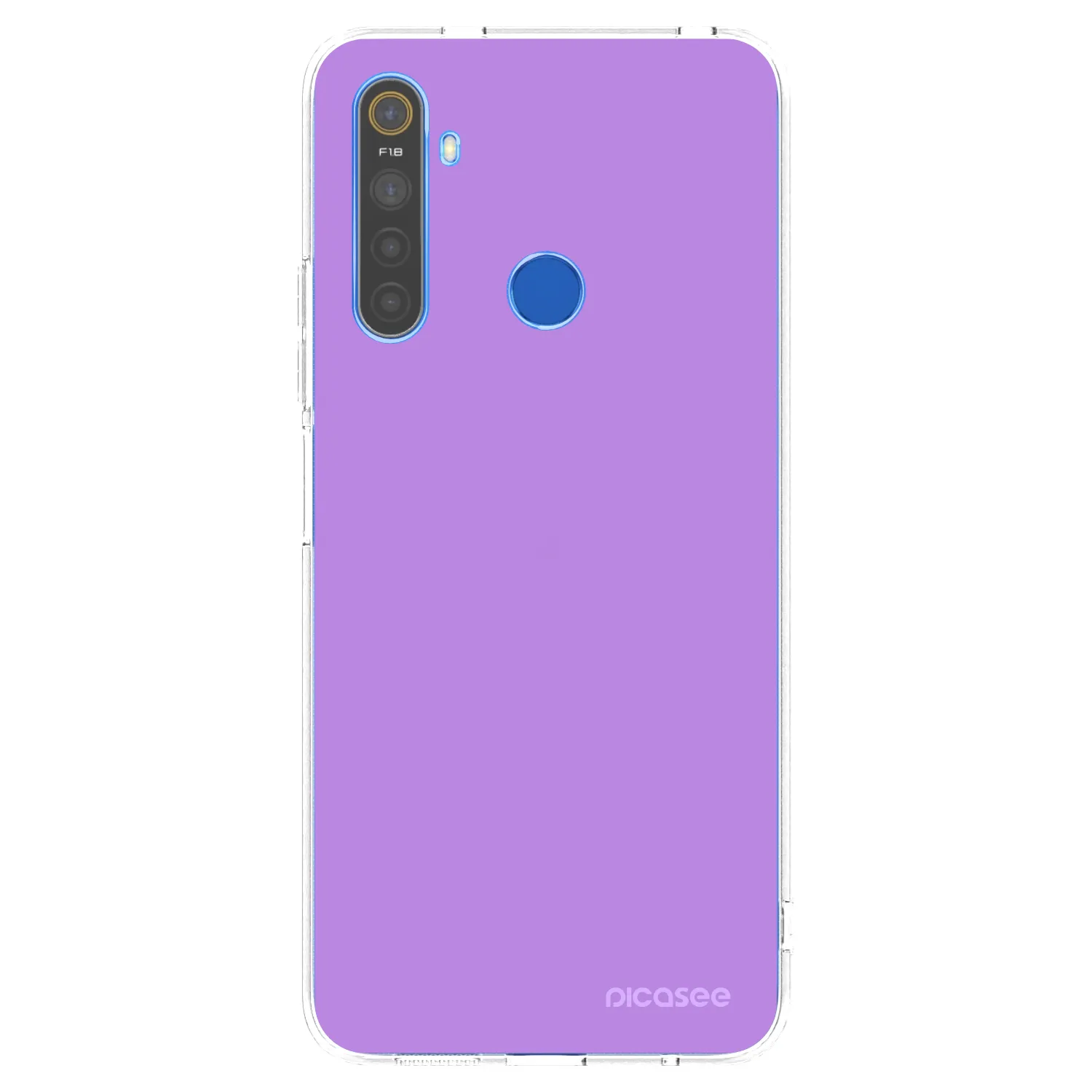 Picasee silikonski prozorni ovitek za Realme 5 - Mystic Melody