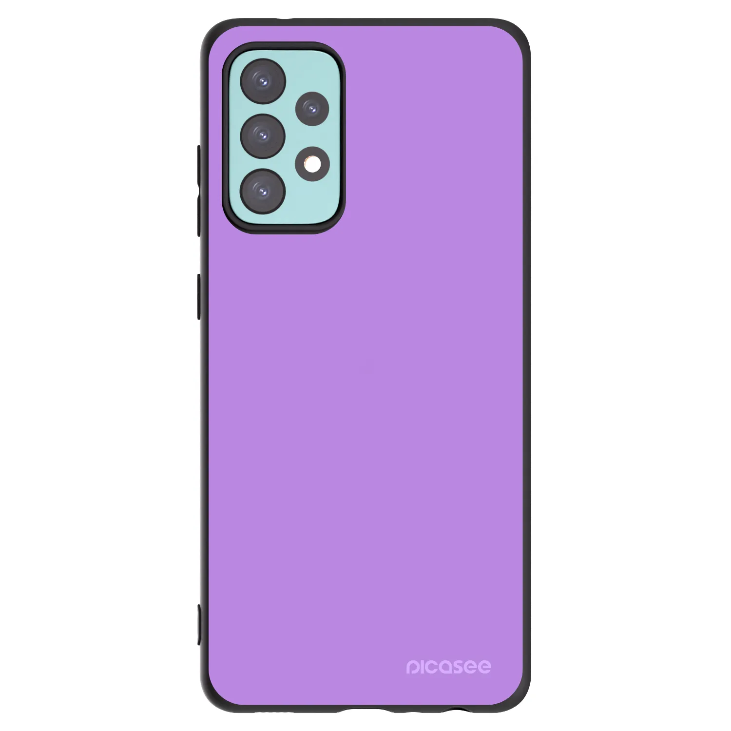 Picasee silikonski črni ovitek za Samsung Galaxy A72 A725F - Mystic Melody