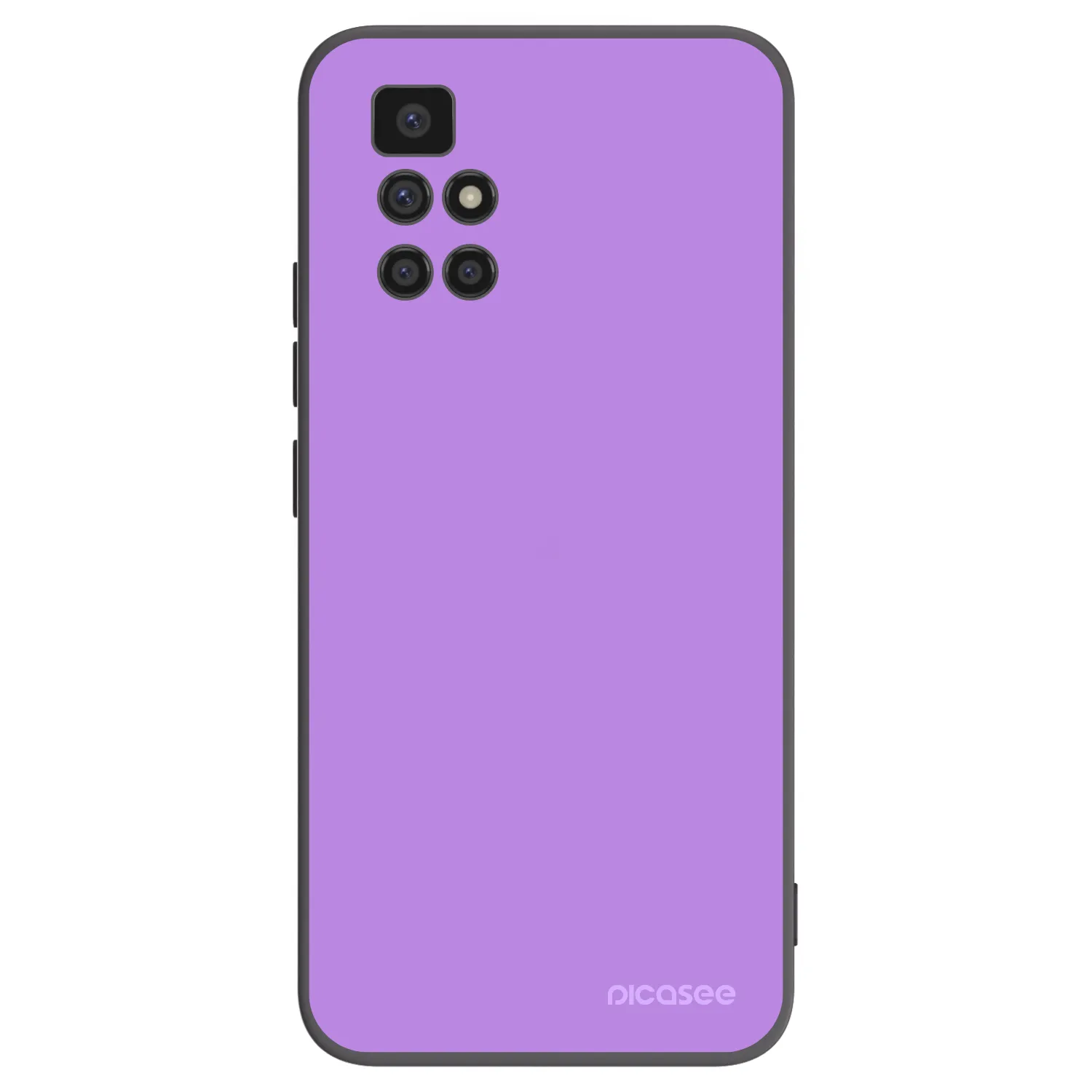 Picasee silikonski črni ovitek za Xiaomi Redmi 10 - Mystic Melody