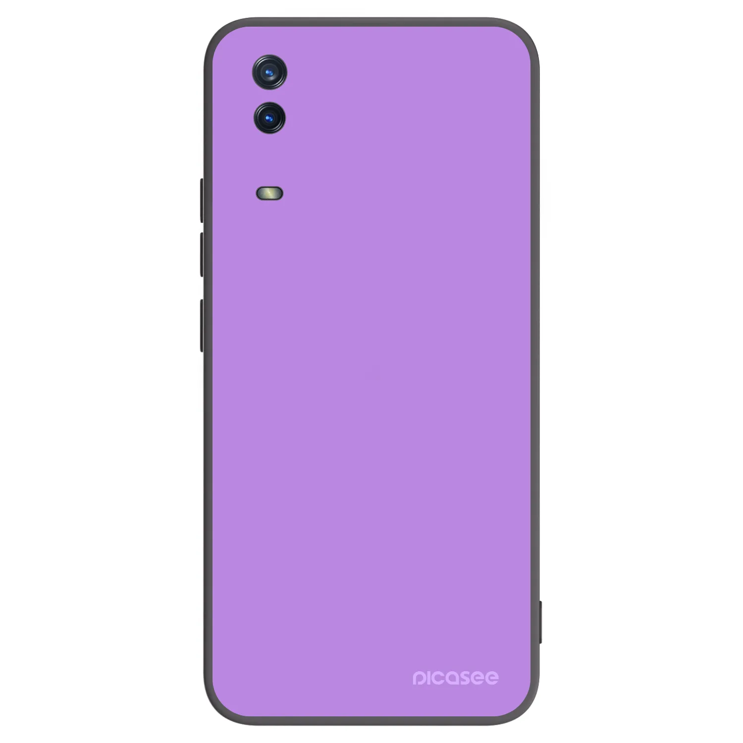 Picasee silikonski črni ovitek za Vivo Y11s - Mystic Melody