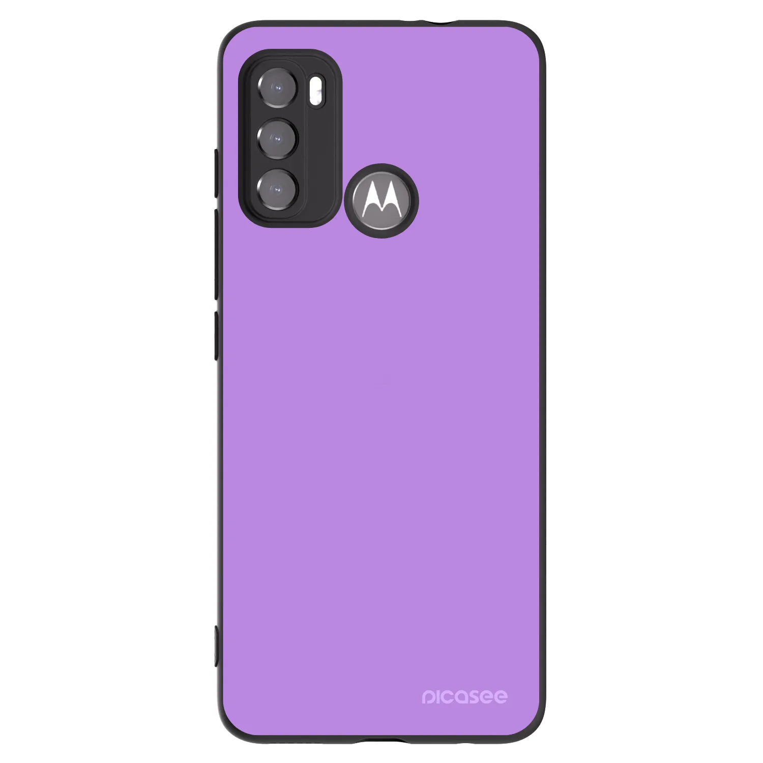 Picasee silikonski črni ovitek za Motorola Moto G60 - Mystic Melody