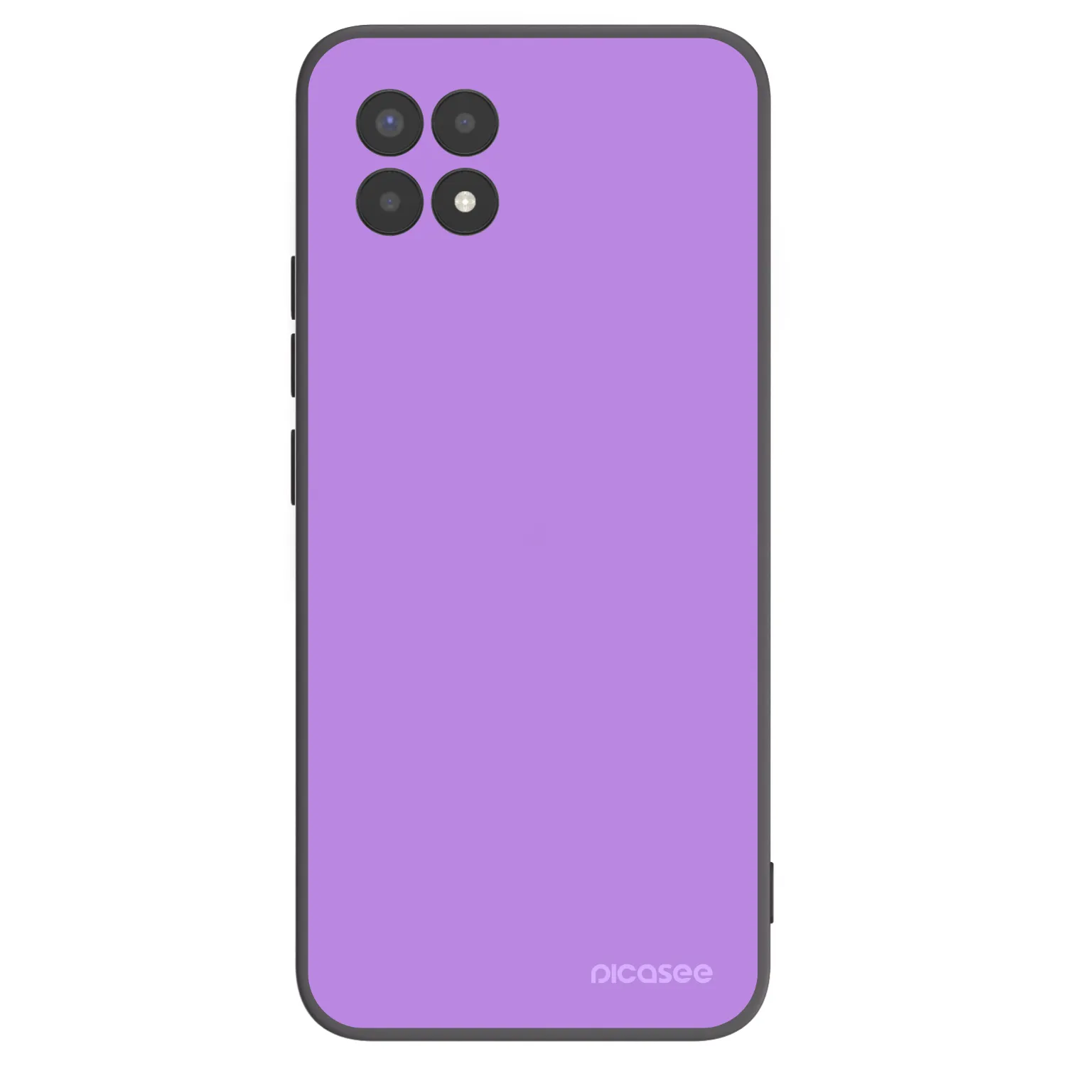 Picasee silikonski črni ovitek za Realme 8i - Mystic Melody