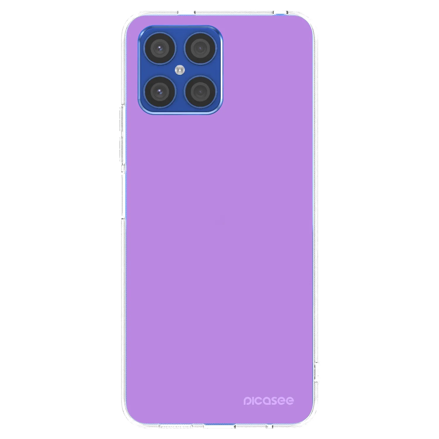 Picasee silikonski prozorni ovitek za Honor X8 4G - Mystic Melody