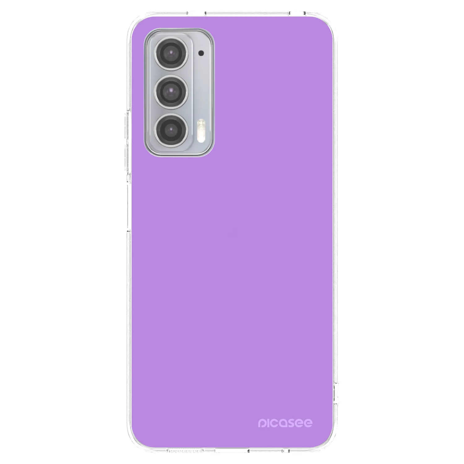 Picasee silikonski prozorni ovitek za Motorola Edge 20 - Mystic Melody