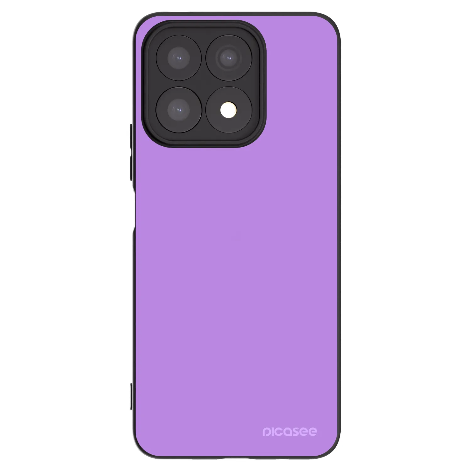 Picasee silikonski črni ovitek za Honor X8a - Mystic Melody