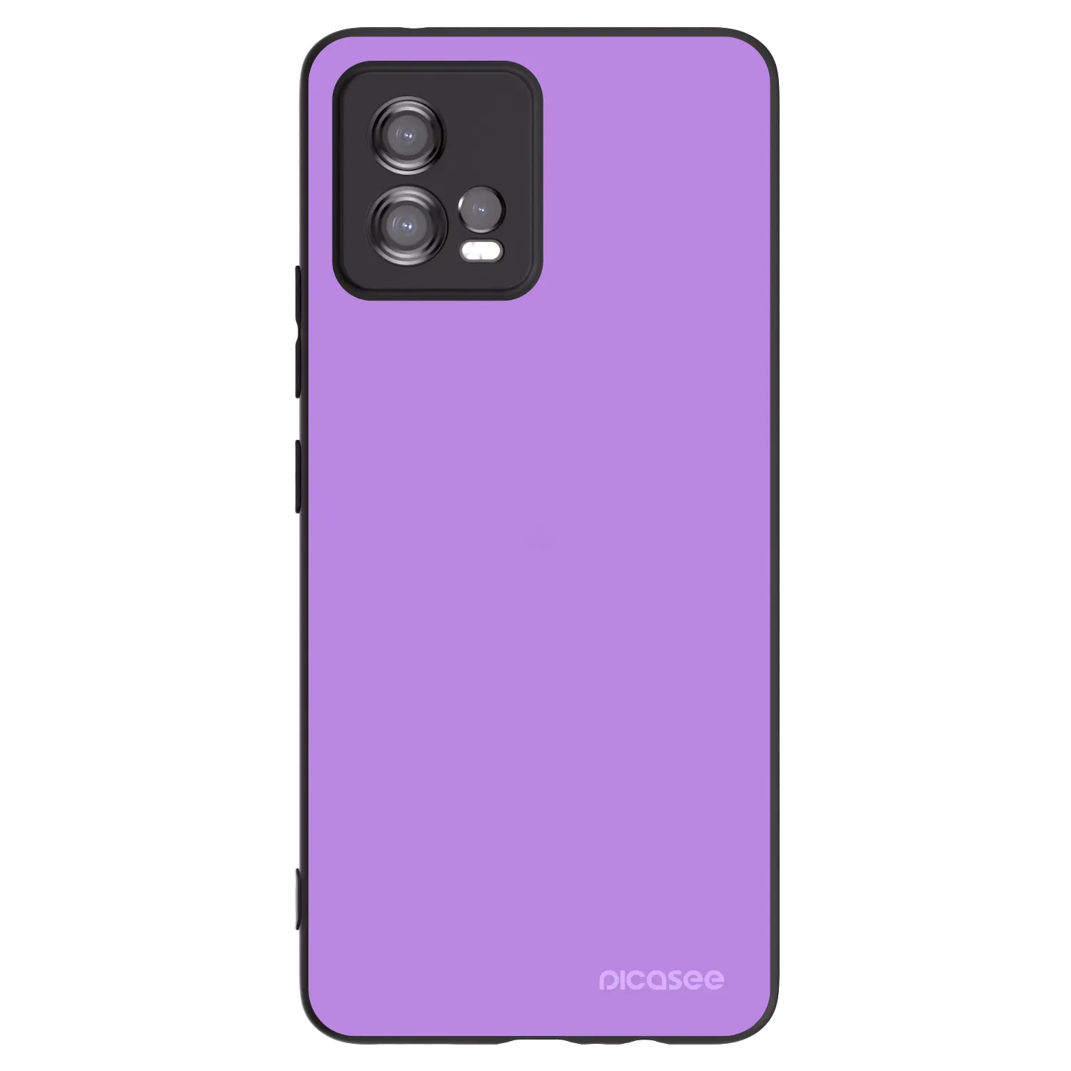 Picasee silikonski črni ovitek za Motorola Moto G72 - Mystic Melody