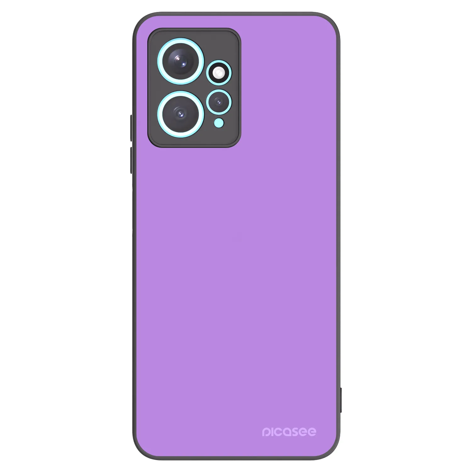 Picasee silikonski črni ovitek za Xiaomi Redmi Note 12 4G - Mystic Melody