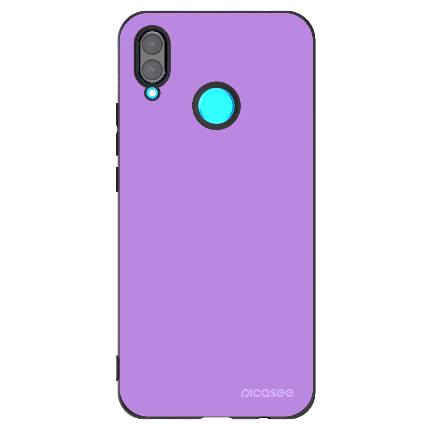 Picasee silikonski črni ovitek za Huawei Nova 3 - Mystic Melody