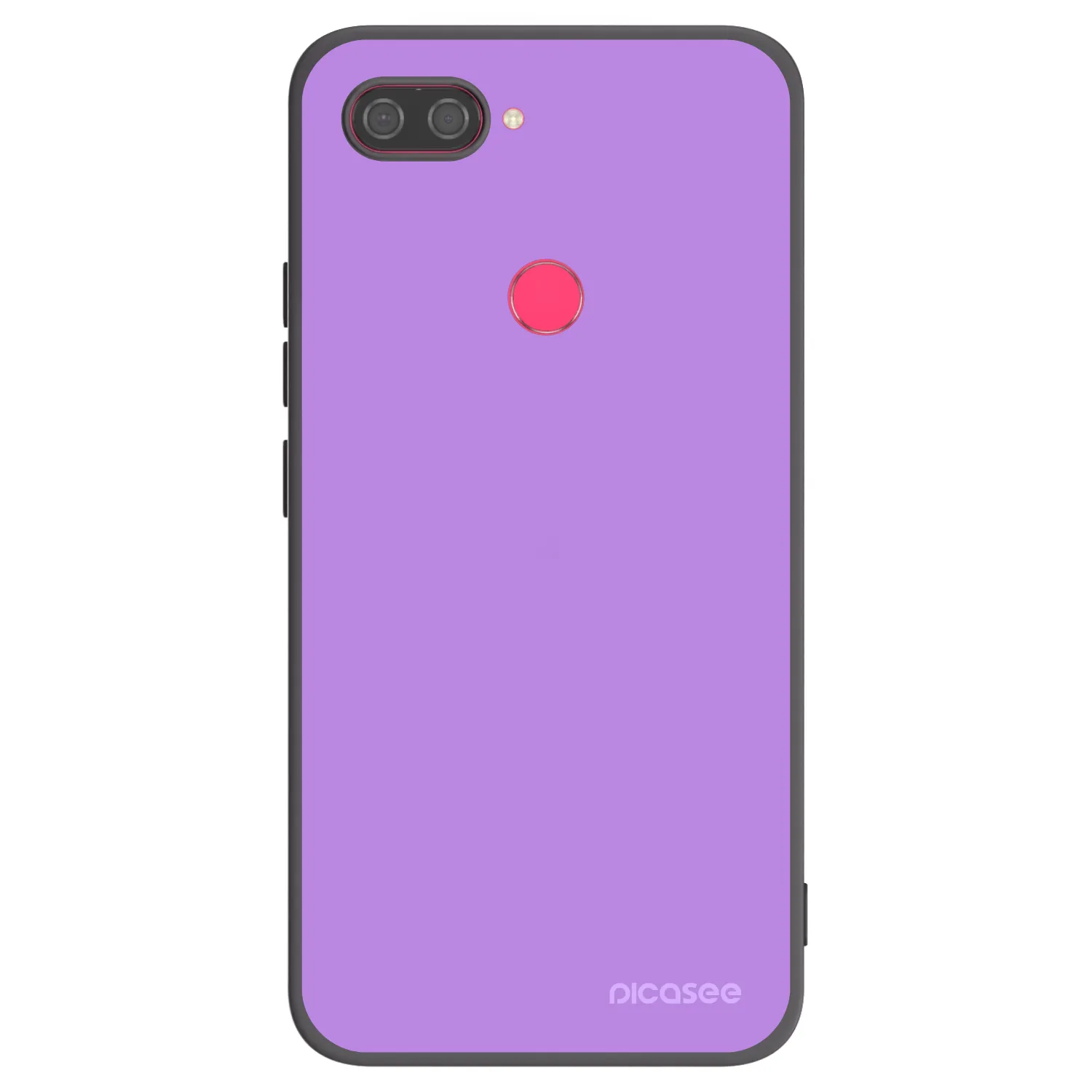 Picasee silikonski črni ovitek za Xiaomi Mi 8 Lite - Mystic Melody