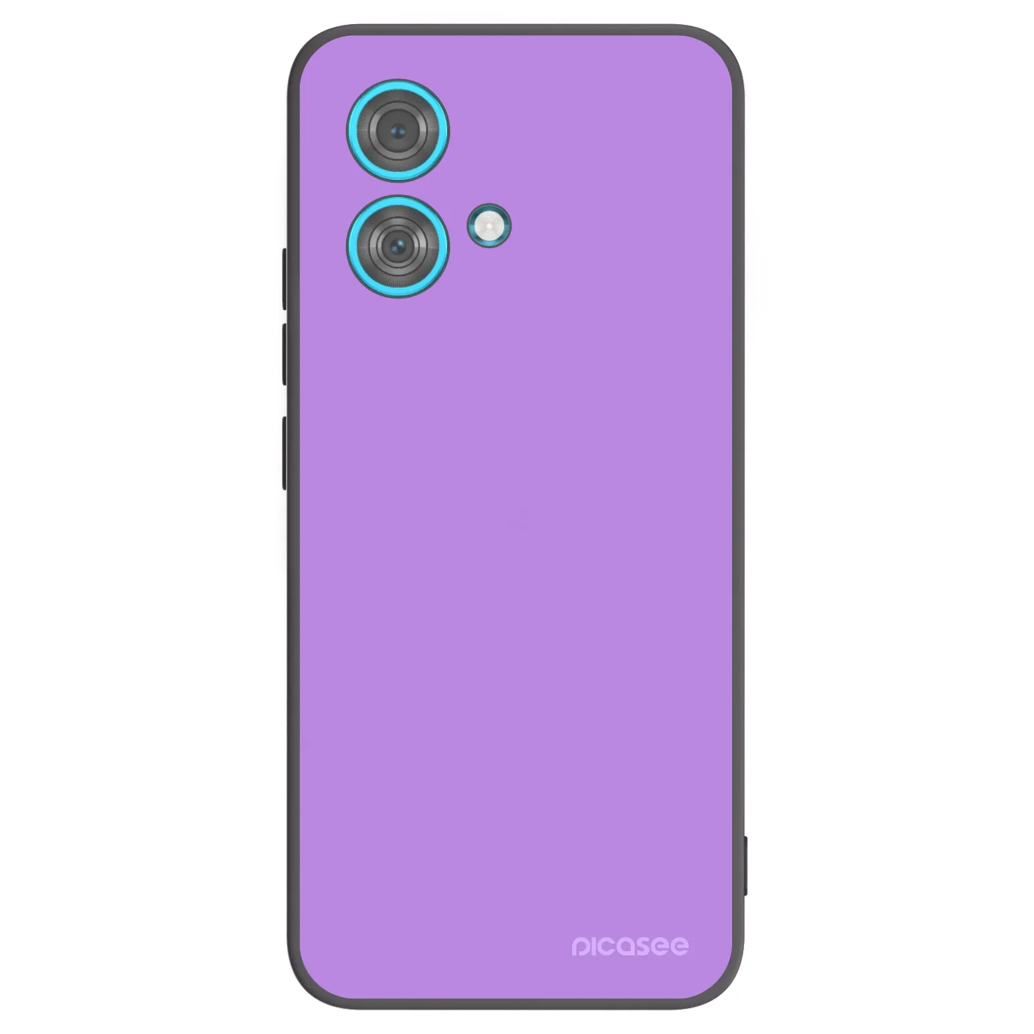 Picasee silikonski črni ovitek za Motorola Edge 40 Neo - Mystic Melody