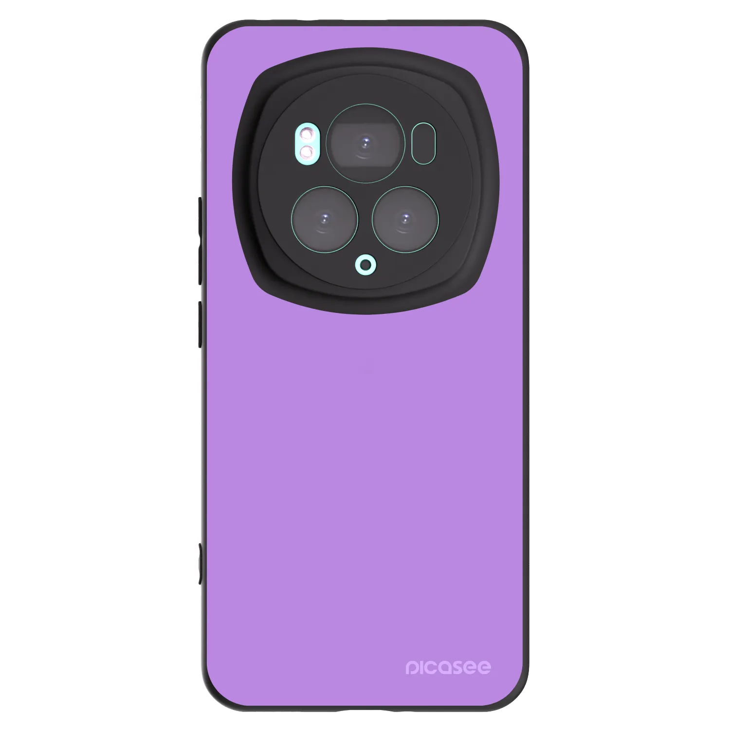 Picasee silikonski črni ovitek za Honor Magic6 Pro - Mystic Melody