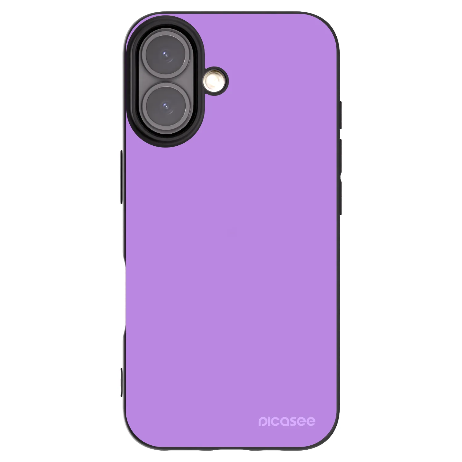 Picasee silikonski črni ovitek za Apple iPhone 16 - Mystic Melody