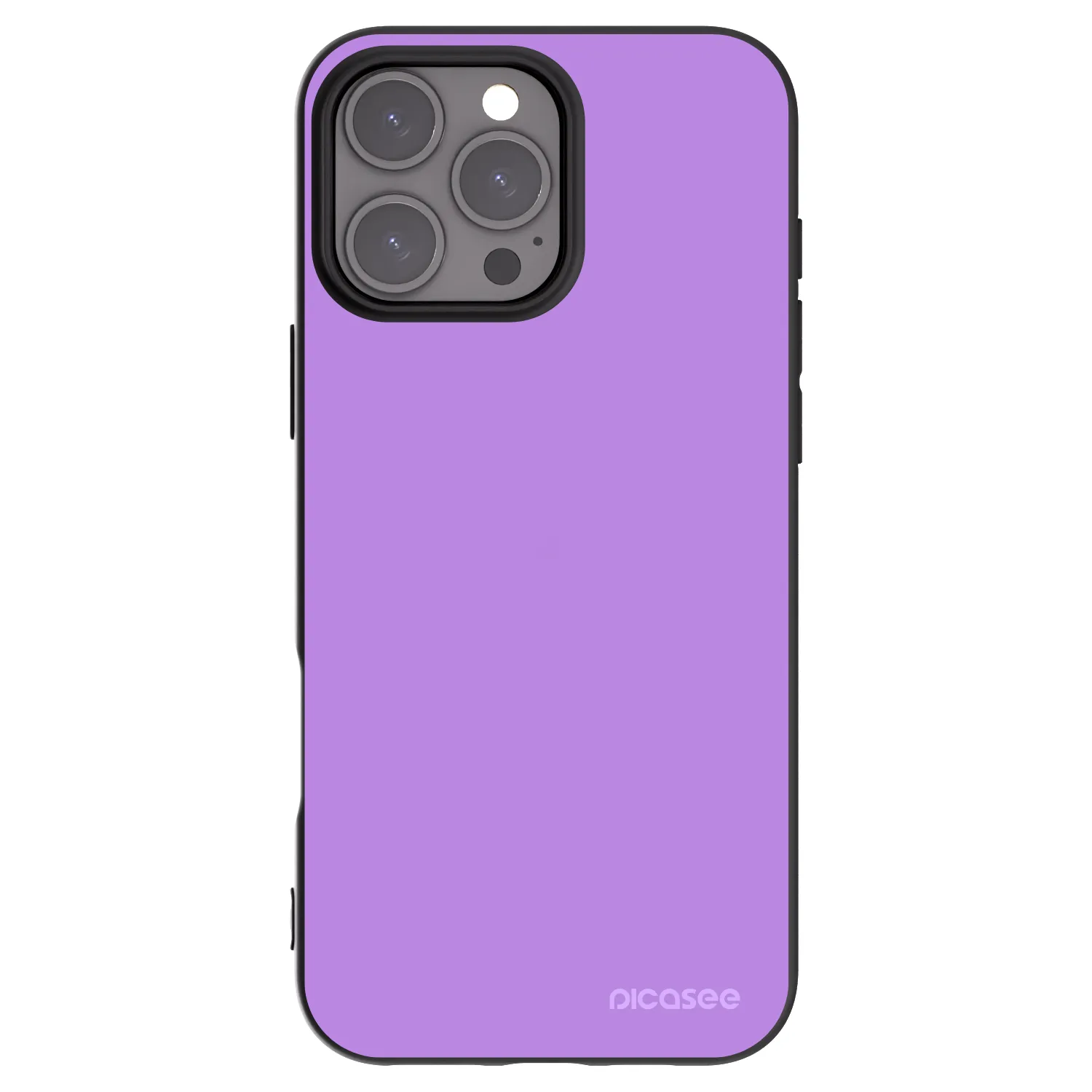 Picasee silikonski črni ovitek za Apple iPhone 16 Pro Max - Mystic Melody