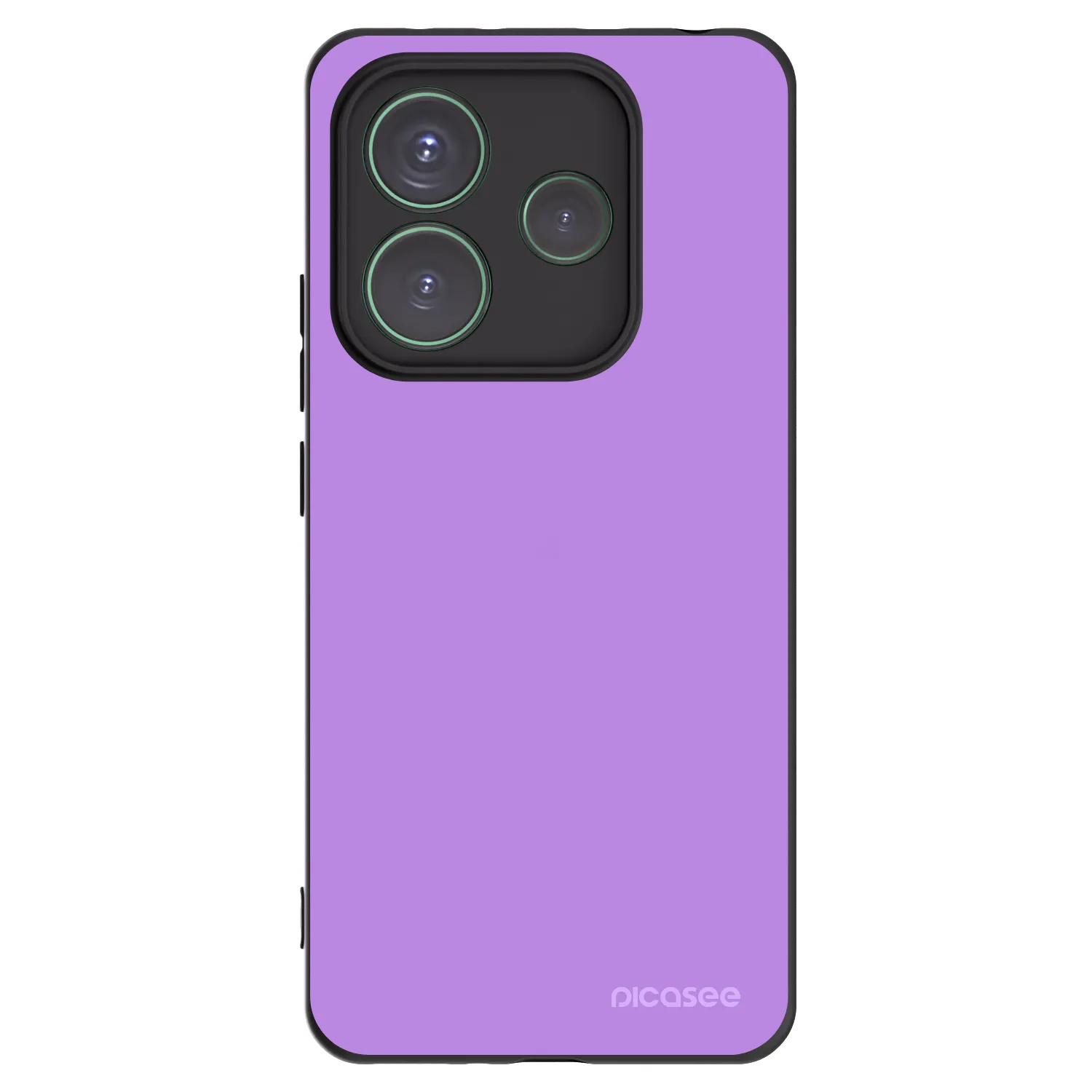 Picasee silikonski črni ovitek za Xiaomi Redmi Note 14 5G - Mystic Melody