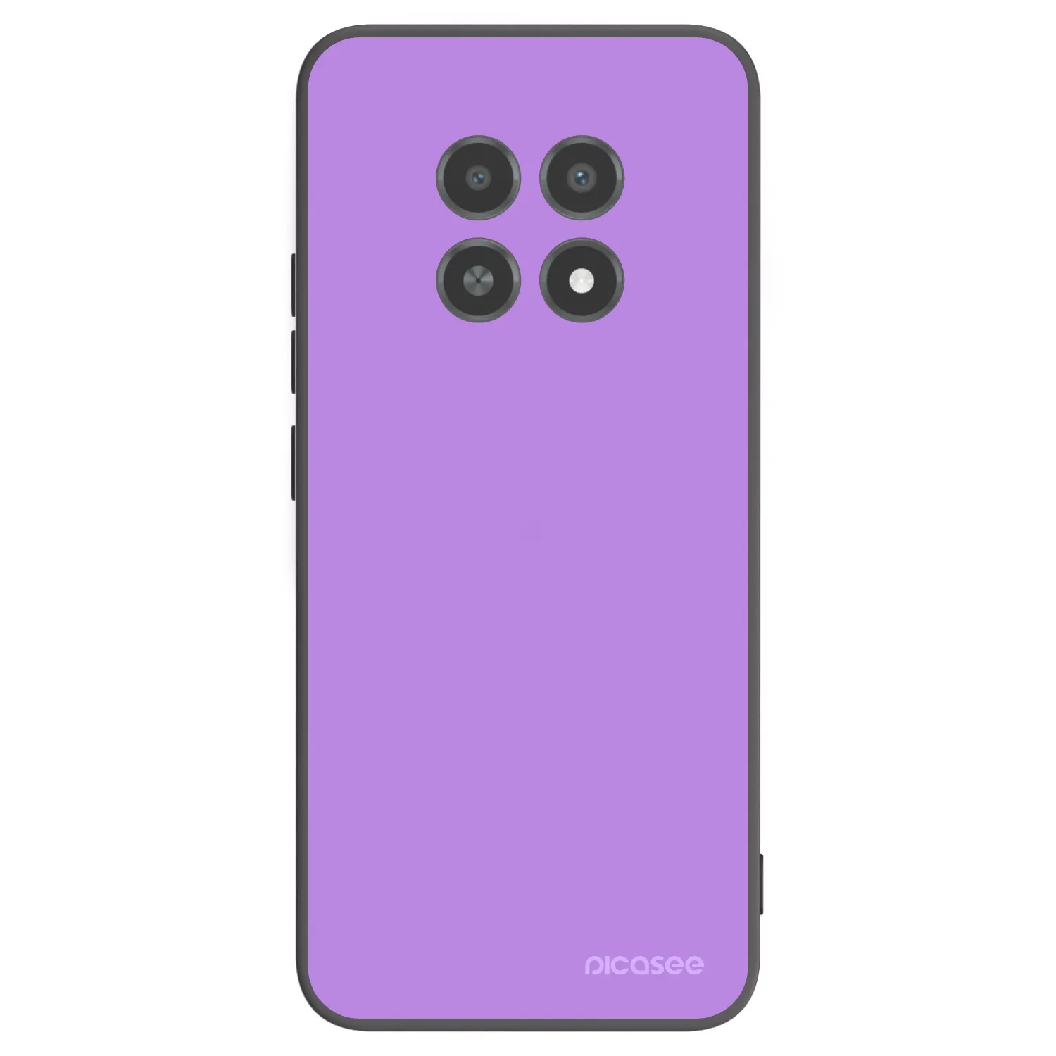 Picasee silikonski črni ovitek za Realme 12X - Mystic Melody