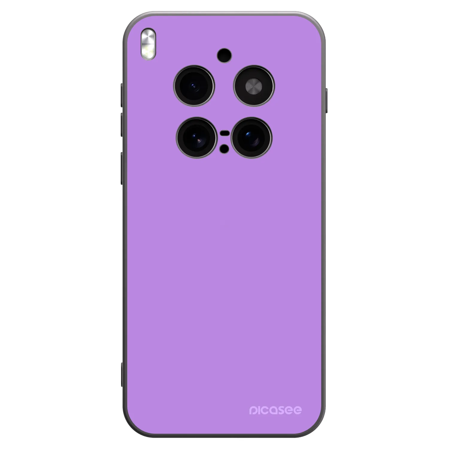 Picasee silikonski črni ovitek za Vivo X300 Pro - Mystic Melody