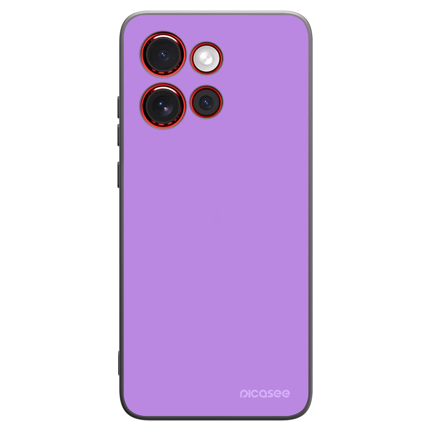 Picasee silikonski črni ovitek za Motorola Edge 60 Neo 5G - Mystic Melody