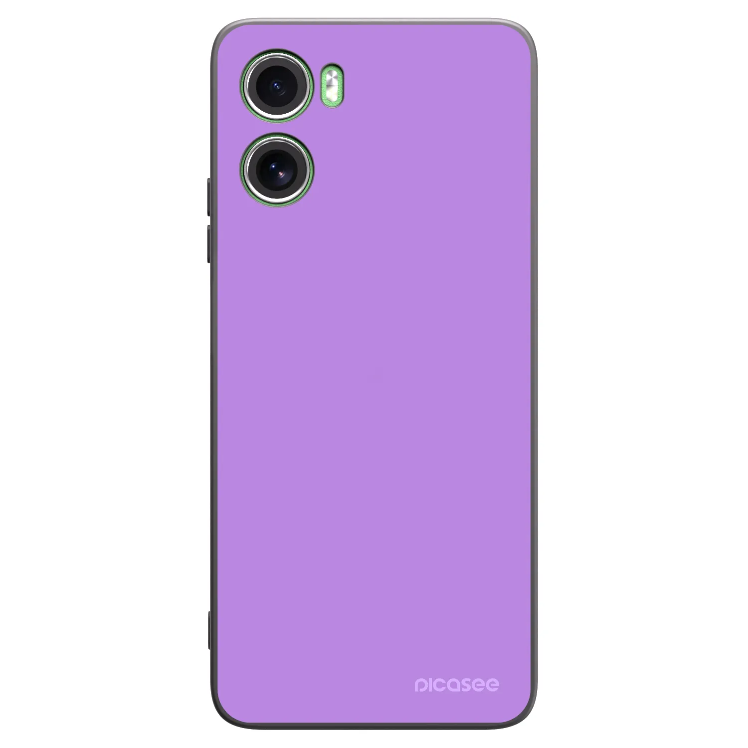 Picasee silikonski črni ovitek za Motorola Moto G06 - Mystic Melody