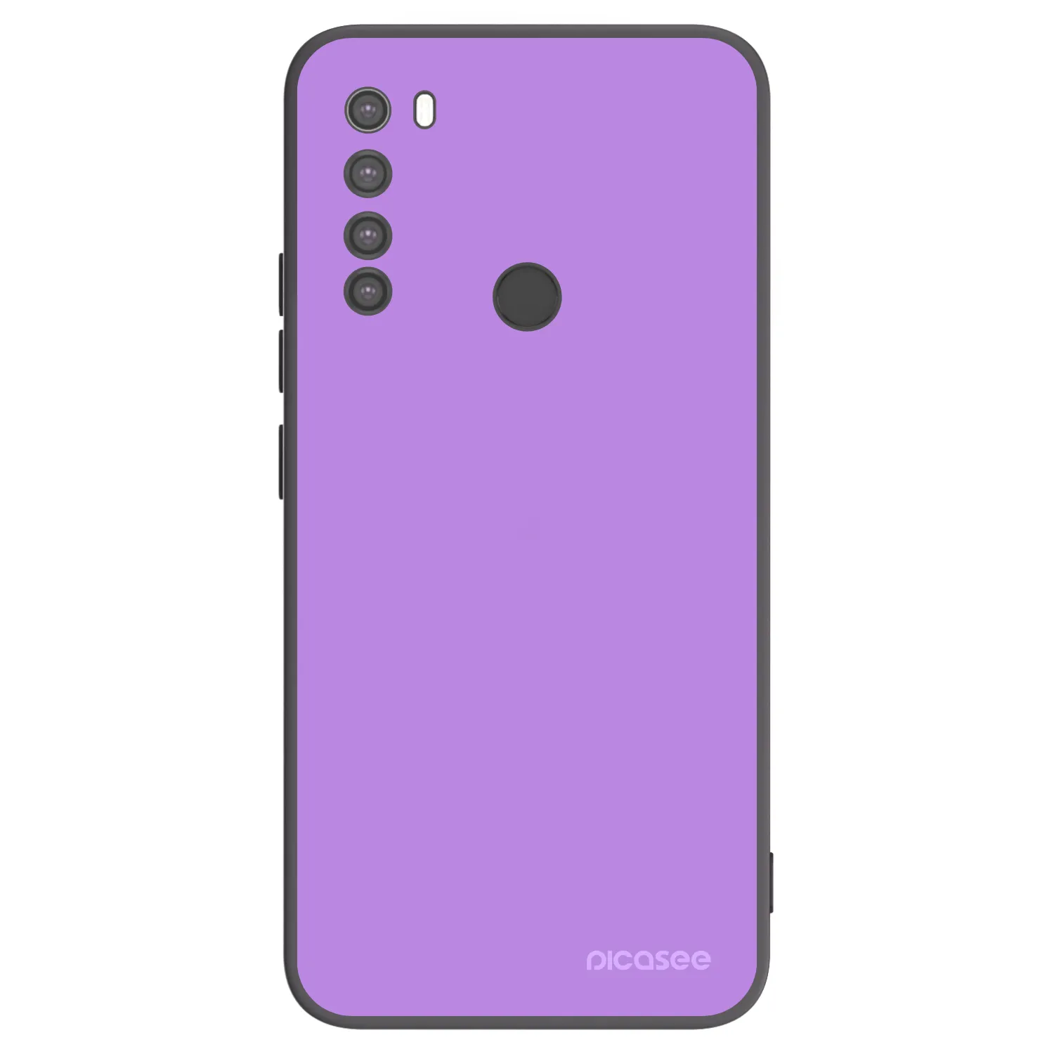 Picasee silikonski črni ovitek za Xiaomi Redmi Note 8 - Mystic Melody