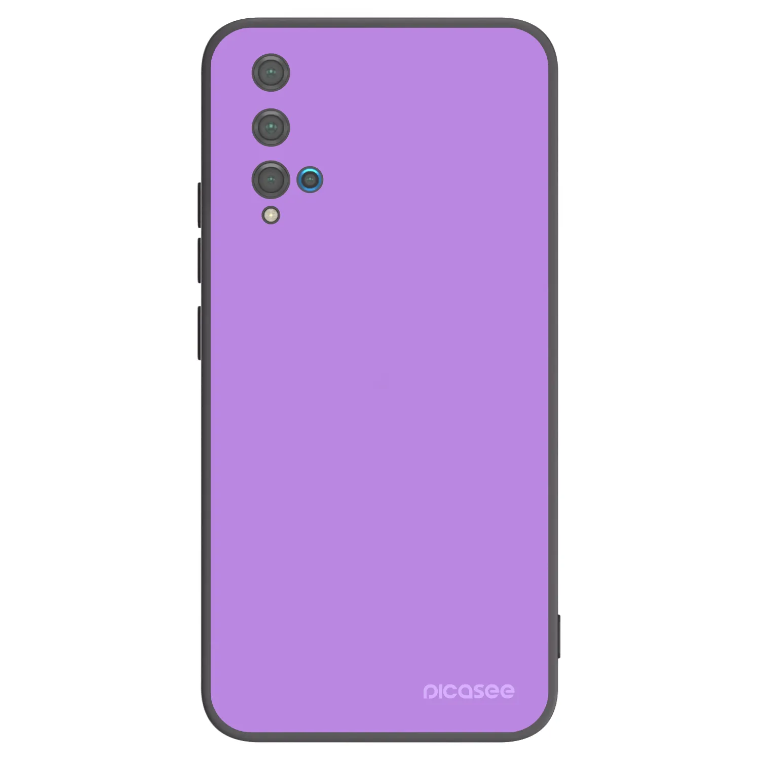 Picasee silikonski črni ovitek za Huawei Nova 5T - Mystic Melody