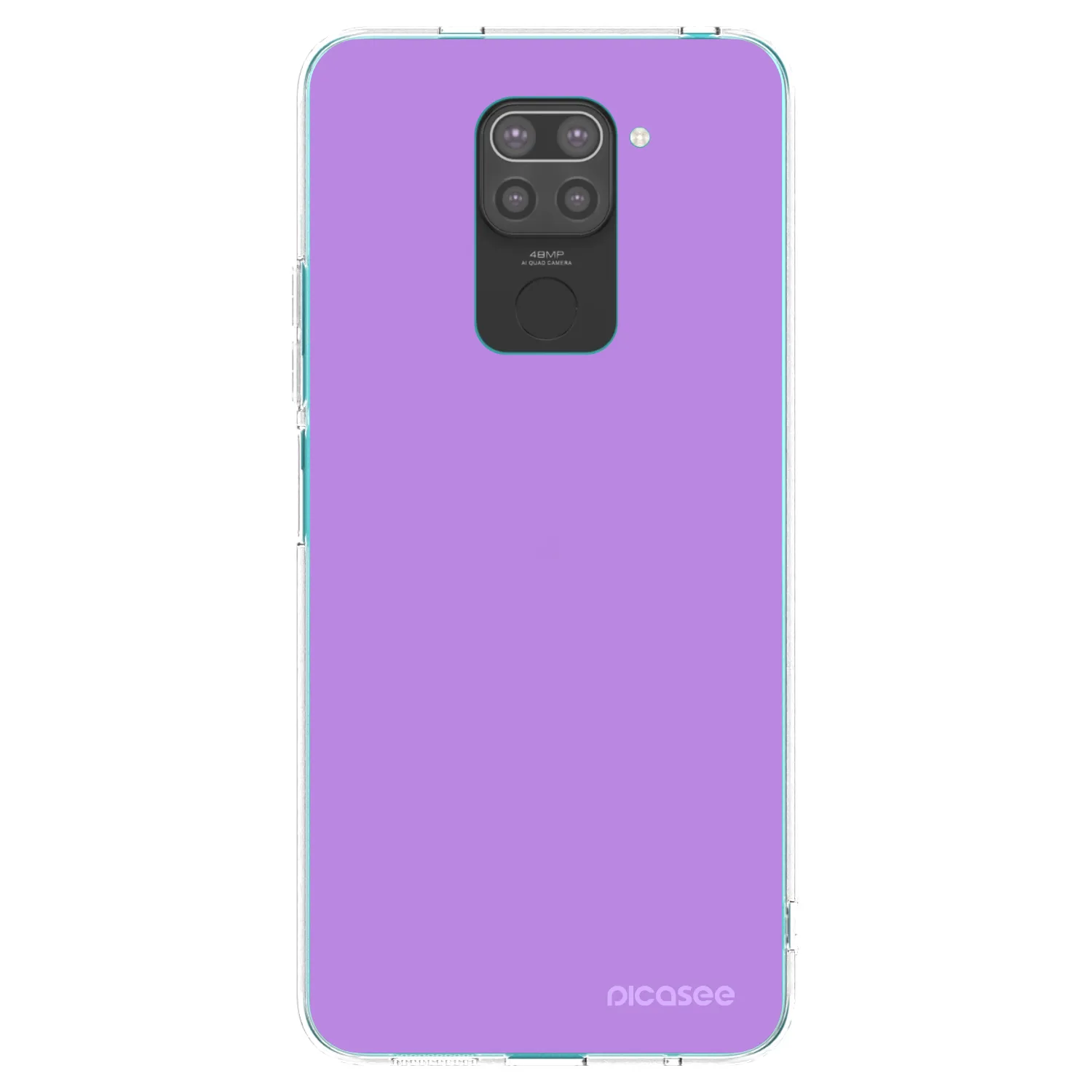 Picasee silikonski črni ovitek za Xiaomi Redmi Note 9 - Mystic Melody