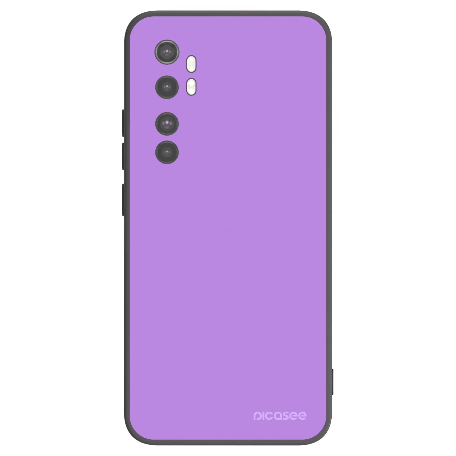 Picasee silikonski črni ovitek za Xiaomi Mi Note 10 Lite - Mystic Melody