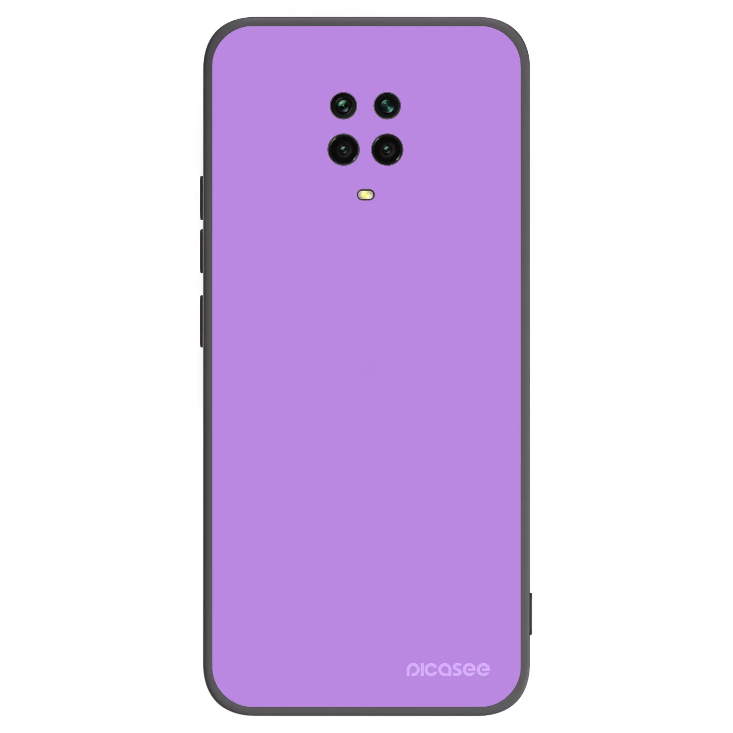 Picasee silikonski črni ovitek za Xiaomi Redmi Note 9S - Mystic Melody