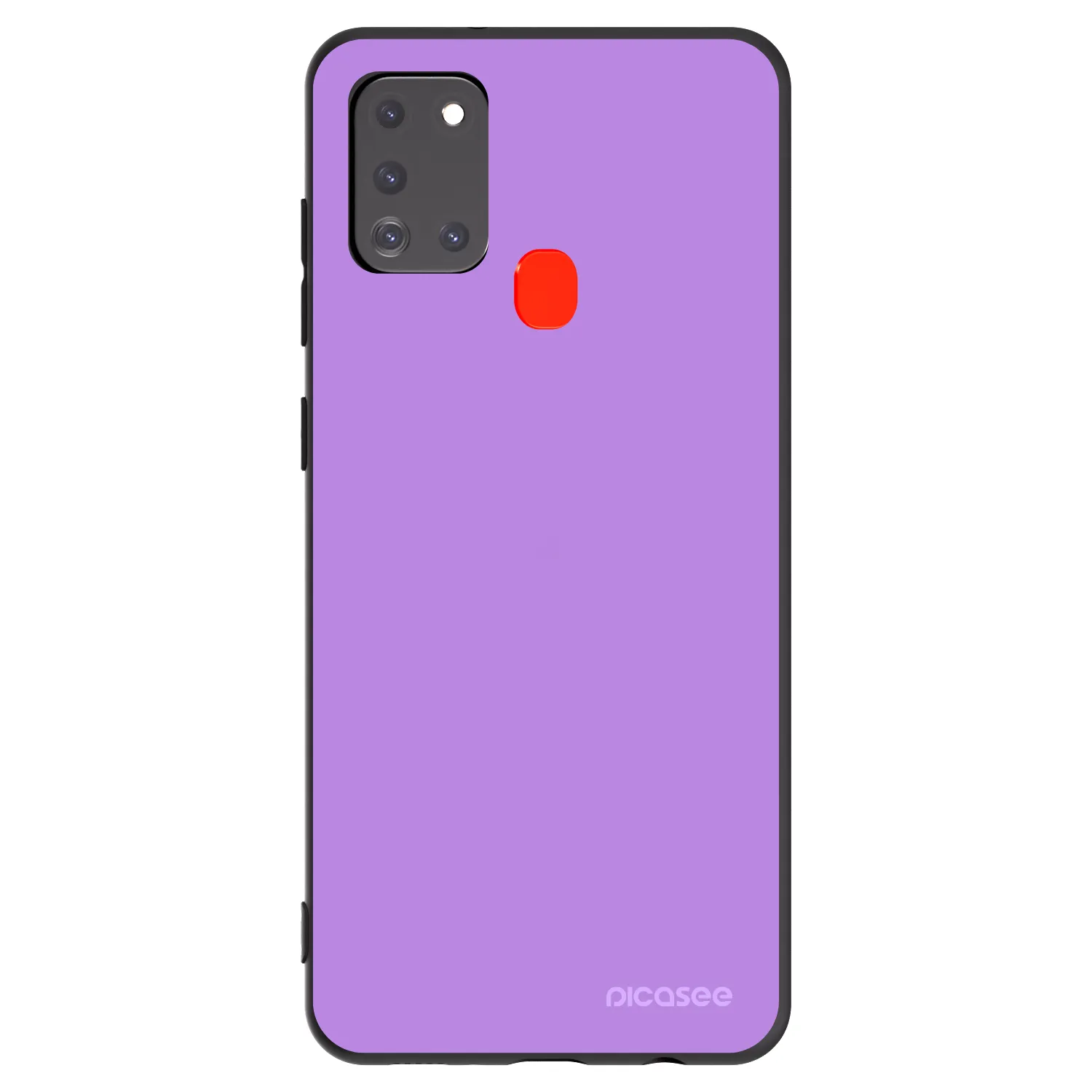 Picasee silikonski črni ovitek za Samsung Galaxy A21s - Mystic Melody