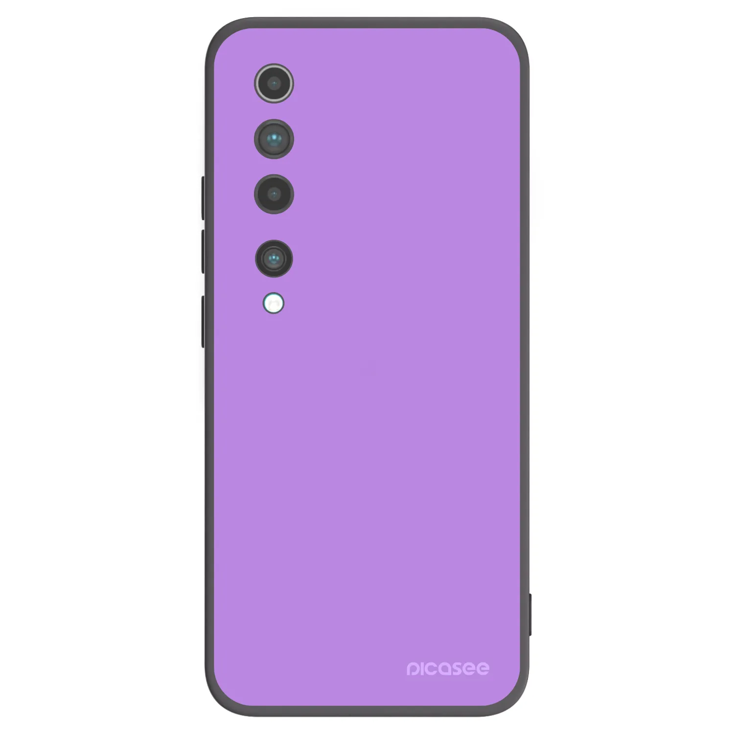 Picasee silikonski črni ovitek za Xiaomi Mi 10 - Mystic Melody