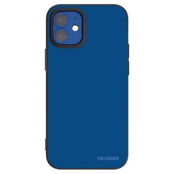 Picasee silikonski črni ovitek za Apple iPhone 12 mini - Navy Blue