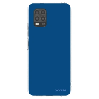Picasee silikonski prozorni ovitek za Xiaomi Mi 10 Lite - Navy Blue