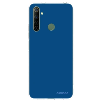 Picasee silikonski prozorni ovitek za Realme 6i - Navy Blue