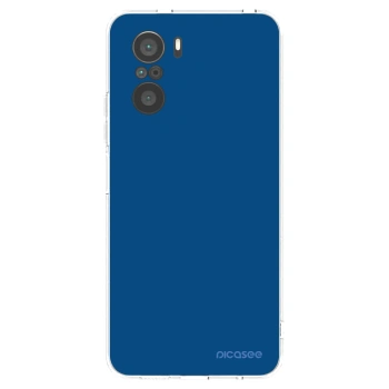 Picasee silikonski prozorni ovitek za Xiaomi Poco F3 - Navy Blue