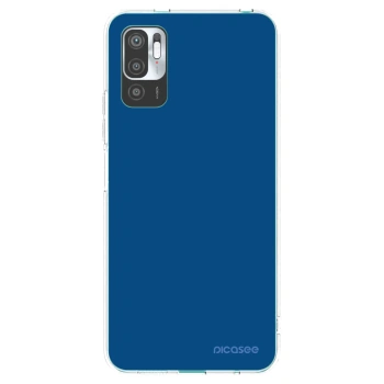 Picasee silikonski prozorni ovitek za Xiaomi Redmi Note 10 5G - Navy Blue