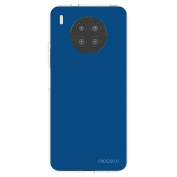 Picasee silikonski prozorni ovitek za Huawei Nova 8i - Navy Blue