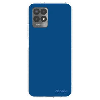 Picasee silikonski prozorni ovitek za Realme 8i - Navy Blue