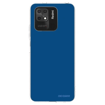 Picasee silikonski prozorni ovitek za Xiaomi Redmi 10C - Navy Blue
