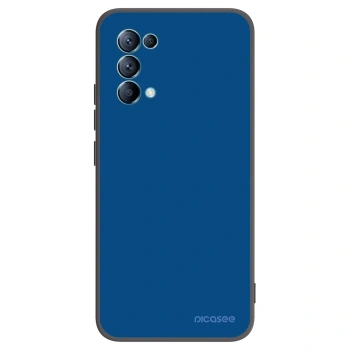 Picasee silikonski črni ovitek za OPPO Reno 5 5G - Navy Blue